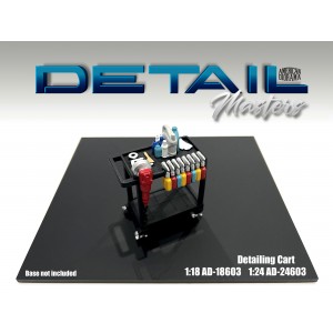 AD-24603 1:24 Detail Masters - 3 (Detailing cart) AD-24603 1:24 Detail Masters - 3 (Detailing cart)