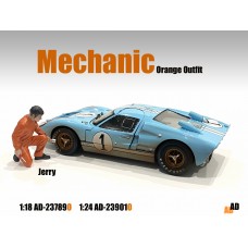AD-23901O 1:24 Mechanic with orange jumpsuit - Jerry