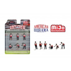 AD-2405MJ 1:64 Limited Edition Die Cast Figure Set - Race Crew AD-2405MJ 1:64 Limited Edition Die Cast Figure Set - Race Crew