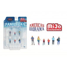 AD-2410MJ 1:64 Limited Edition Die Cast Figure Set - Family Day