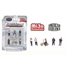 AD-2427MJ 1:64 Limited Edition Die Cast Figure Set - Lowriders 5 AD-2427MJ 1:64 Limited Edition Die Cast Figure Set - Lowriders 5