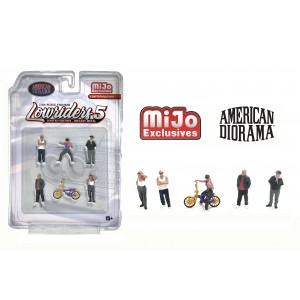 AD-2427MJ 1:64 Limited Edition Die Cast Figure Set - Lowriders 5