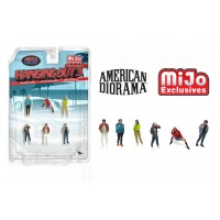 AD-2430MJ 1:64 Limited Edition Die Cast Figure Set - Hanging Out 3