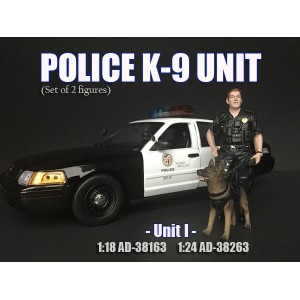 AD-38163 1:18 Police K9 Unit - Unit I