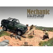 AD-43004 1:43 4x4 Mechanics Set 4 (Set of 2 metal figures) AD-43004 1:43 4x4 Mechanics Set 4 (Set of 2 metal figures)
