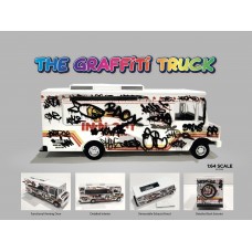 AD-70102MJ 1:64 Die cast Food truck series - Graffiti Truck