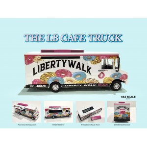AD-70103MJ 1:64 Die cast Food truck series - Liberty Walk LB Cafe