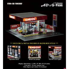 AD-710038GF 1:64 Diorama: Japan Gas Station