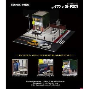 AD-710039GF 1:64 Diorama: Akina Tofu Shop