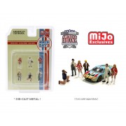 AD-76472MJ 1:64 Limited Edition Die Cast Figure Set - Race Day 2