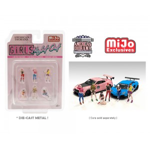 AD-76477MJ 1:64 Limited Edition Die Cast Figure Set - Girls Night Out 