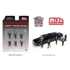 AD-76479MJ 1:64 Limited Edition Die Cast Figure Set - Secret Service