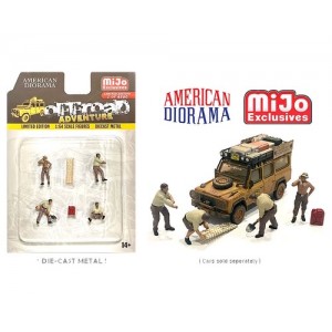 AD-76492MJ 1:64 Limited Edition Die Cast Figure Set - Off Road Adventure