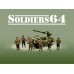 AD-76502MJ 1:64 Limited Edition Die Cast Figure Set - Soldiers64