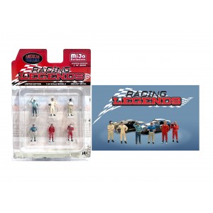 AD-76503MJ 1:64 Limited Edition Die Cast Figure Set - Racing Legends