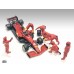 AD-38388 1:43 F1 Pit Crew Figure - Set Team Red (Set 3, Final set)