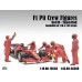 AD-38388 1:43 F1 Pit Crew Figure - Set Team Red (Set 3, Final set)