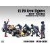 AD-76558 1:18 F1 Pit Crew Figure - Set Team Blue (Set 3, Final set)