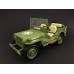 1:18 Die Cast Army Jeep Vehicle - US Army (Green)