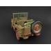 1:18 Weathered Die Cast Army Jeep Vehicle - US Army (Green)