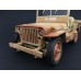 1:18 Weathered Die Cast Army Jeep Vehicle - US Army (Desert color)