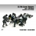AD-76554 1:18 F1 Pit Crew Figure - Set Team Black (Set 2)