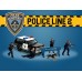 AD-76497MJ 1:64 Limited Edition Die Cast Figure Set - Police Line 2