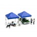 AD-76517MJ 1:64 Limited Edition Die Cast Accessory Set - Canopy (Blue)