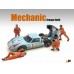 AD-23901O 1:24 Mechanic with orange jumpsuit - Jerry