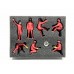 AD-76556 1:18 F1 Pit Crew Figure - Set Team Red (Set 3, Final set)