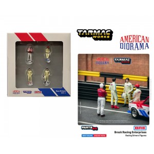American Diorama / Tarmac Works Collaboration 1:64 scale figures - Race Driver BRE1