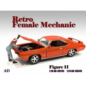 AD-38245 1:18 Retro Female Mechanic - II