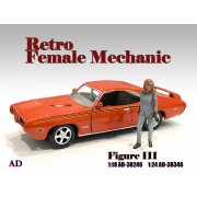 AD-38246 1:18 Retro Female Mechanic - III